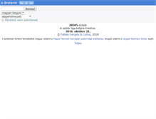 Tablet Screenshot of e-bratanki.hu